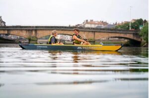 Aqua Marina Tomahawk AIR-K 440 x 78cm vysokotlakový rýchlostný kajak – Obrázok 12