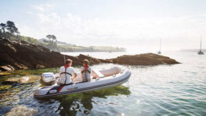 HONDA MARINE HonWave T38-IE3 nafukovací čln s vysokotlak.podl. 3,8m – Obrázok 5