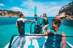 Jobe Allegre 67" Combo Waterskis Red - combo lyže – Obrázok 14