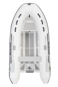 QUICKSILVER 320 ALU Rib s pevnou podlahou biely