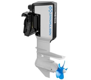 EPROPULSION X40 XL - elektromotor 40 kW/54 HP s extra dlhou nohou na diaľkové ovládanie – Obrázok 1