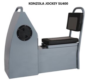 QUICKSILVER 420 ALU Rib s pevnou podlahou tmavo šedý – Obrázok 2