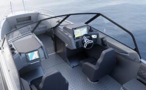 BUSTER SUPERMAGNUM 2024 motorový čln hliníkový 7,70 m + YAMAHA F300 XSB – Obrázok 18