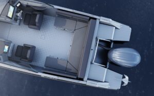 BUSTER SUPERMAGNUM 2024 motorový čln hliníkový 7,70 m + YAMAHA F300 XSB – Obrázok 19