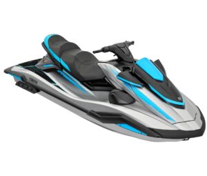 YAMAHA FX Cruiser HO vodný skúter, modro-čierny – Obrázok 15