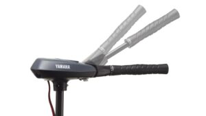 YAMAHA M32 elektromotor 42 lbs, 24V - variab.rýchlosť,digit.maximizér,merač batérie – Obrázok 4