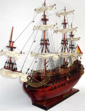 Model plachetnice SAN FELIPE - 92 cm – Obrázok 3