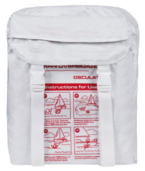 OSCULATI Záchranný popruh s lanom 30m v taške – Obrázok 3