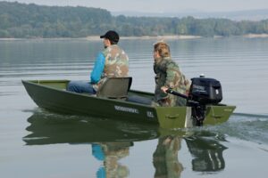 MARINE JON12 SILVER hliníková pramica - 3,70m, 37kg – Obrázok 4