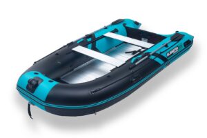 Gladiator Active C370 AL nafukovací čln s hliníkovou podlahou - čierno-tyrkysový – Obrázok 3