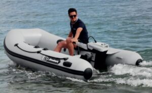 ALLROUNDMARIN Vario 360 nafukovací čln - šedý – Obrázok 1