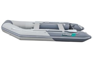 Gladiator AK320 nafukovací čln so skladacou drevenou podlahou - šedo-šedý – Obrázok 3