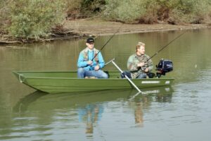 MARINE JON12 GREEN hliníková pramica - 3,70m, 37kg – Obrázok 8