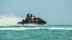 YAMAHA FX CRUISER SVHO vodný skúter - ORANŽOVÝ – Obrázok 3