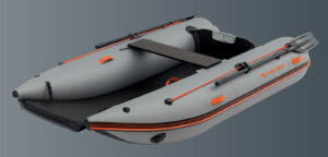 Katamaran Kolibri KM-300CM, tmavo šedý, Air-deck podlaha – Obrázok 3