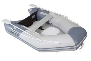 Gladiator AK240 AD nafukovací čln vysokotlakovou podlahou - šedo-šedý – Obrázok 3