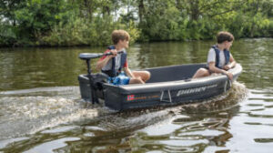 YAMAHA M26 elektromotor 50 lbs - variabilná ýchlosť, digitálny maximizér, merač batérie – Obrázok 2