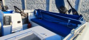 Motorový čln ANGELO MOLINARI 410 s motorom YAMAHA F25 + príves – Obrázok 10
