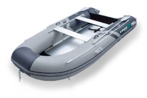Gladiator CLASSIC B370 AL nafukovací čln s hliníkovou podlahou - šedo-šedý – Obrázok 3