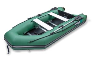 Gladiator AK320 nafukovací čln so skladacou drevenou podlahou - zelený – Obrázok 3