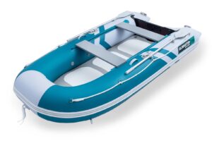 Gladiator CLASSIC B330 AD nafukovací čln vysokotlakovou podlahou - bielo-zelený – Obrázok 3