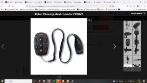 Rhino CR30VF lodný elektromotor diaľkovo ovládaný – Obrázok 10