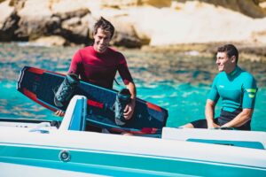 JOBE PERTH Pánsky krátky neoprén 3/2 mm červený – Obrázok 6