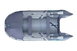 Gladiator Active C420 AL nafukovací čln s hliníkovou podlahou - šedo-šedý – Obrázok 4