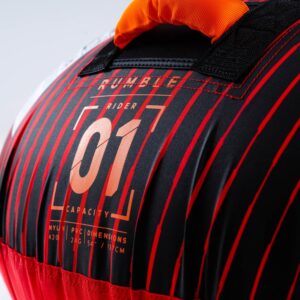 JOBE RUMBLE 1P RED nafukovacie vodné koleso - Ø137 cm – Obrázok 3