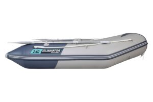 Gladiator AK240 AD nafukovací čln vysokotlakovou podlahou - šedo-šedý – Obrázok 4