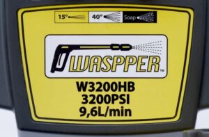 Waspper W3200HB benzínový vysokotlakový čistič, Peggas, 7.0 HP, 220 bar / 3.200 PSI – Obrázok 8