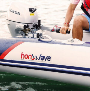 HONDA MARINE HonWave T25-AE3 nafukovací čln s hliníkovou podlahou 2,5m – Obrázok 3