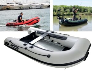 ALLROUNDMARIN Vario 360 nafukovací čln - šedý – Obrázok 3