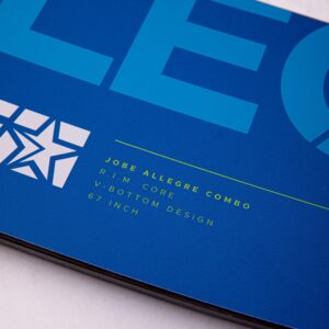 Jobe Allegre 67" Combo Waterskis Blue - combo lyže – Obrázok 3