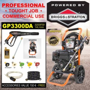 GASPPER GP3300DA - vysokotlakový čistič – Obrázok 8