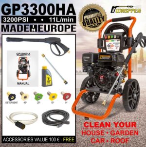 GASPPER GP3300HA - vysokotlakový čistič – Obrázok 9