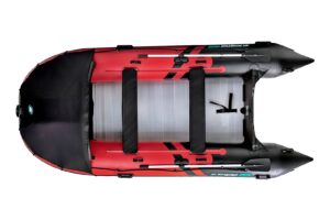 Gladiator Active C420 AL nafukovací čln s hliníkovou podlahou - červeno-čierny – Obrázok 4