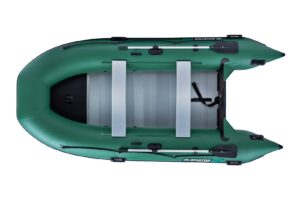 Gladiator CLASSIC B420 AL nafukovací čln s hliníkovou podlahou - zelený – Obrázok 4