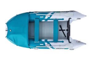 Gladiator Active C370 AL nafukovací čln s hliníkovou podlahou - bielo-zelený – Obrázok 4