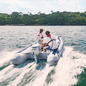 HONDA MARINE HonWave T40-AE3 nafukovací čln s hliníkovou podlahou 4,0m – Obrázok 8