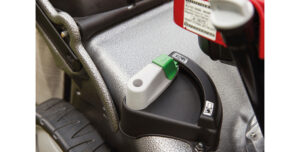 HONDA HRG 466 SKEP benzínová kosačka 46 cm, autosytič, pojazd, Versamow mulčovanie + olej zdarma – Obrázok 4