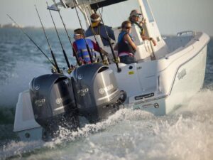 YAMAHA F250 ED (DBW) závesný lodný motor - dĺžka hriadeľa 35" / 88,9 cm – Obrázok 4