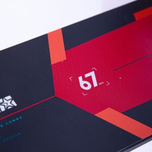 Jobe Allegre 67" Combo Waterskis Red - combo lyže – Obrázok 4