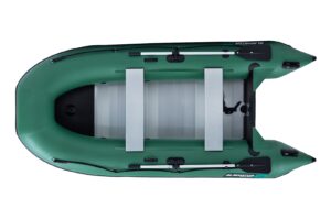 Gladiator CLASSIC B330 AL nafukovací čln s hliníkovou podlahou - zelený – Obrázok 4