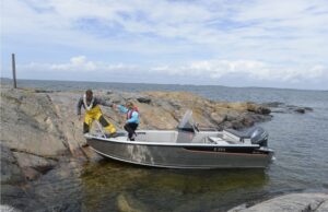 BUSTER M1 2024 motorový čln s bočnou konzolou 4,86 m + YAMAHA F40 FETL – Obrázok 10