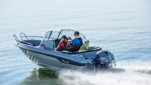 YAMARIN CROSS 54 BR 2024 motorový čln hliníkový + YAMAHA F70 AETL – Obrázok 4