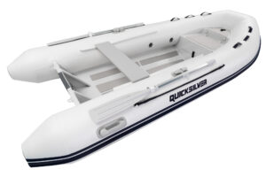 QUICKSILVER 350 ALU Rib s pevnou podlahou biely – Obrázok 4