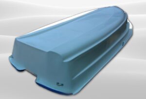 AQUA SYBB Pramica HCS-04 s dvomi lavičkami - 380x140x55cm – Obrázok 3