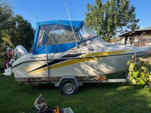 OLYMPIA 570 motorový čln s motorom EVINRUDE E90 - r.v.2012 – Obrázok 4