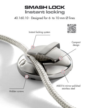 Smash Lock - zámok na upevnenie fendra a lana – Obrázok 6